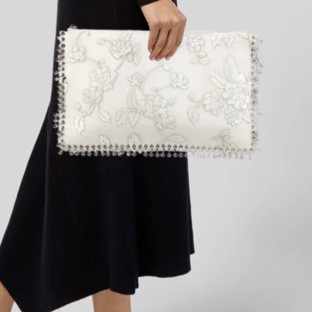 Zimmermann lace and metal clutch rare